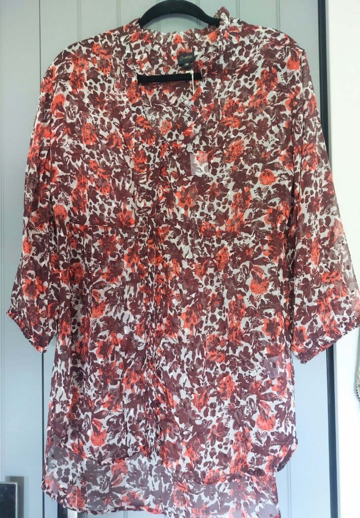 Captain Tortue Chemisier fleuri