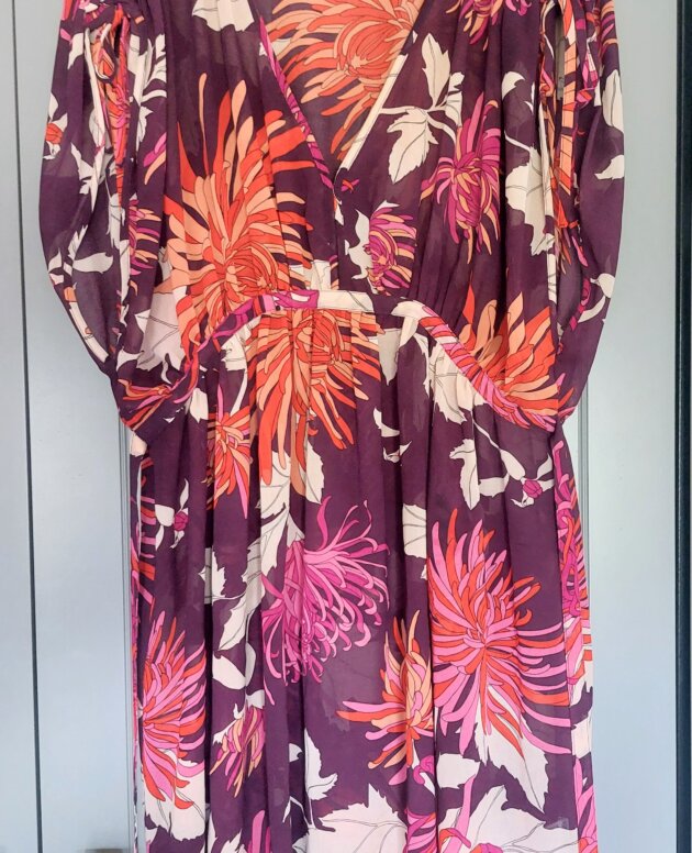 Robe Plage fleurs