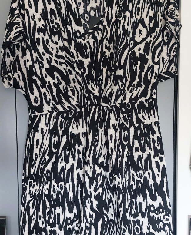 Captain Tortue Robe noir/blanc