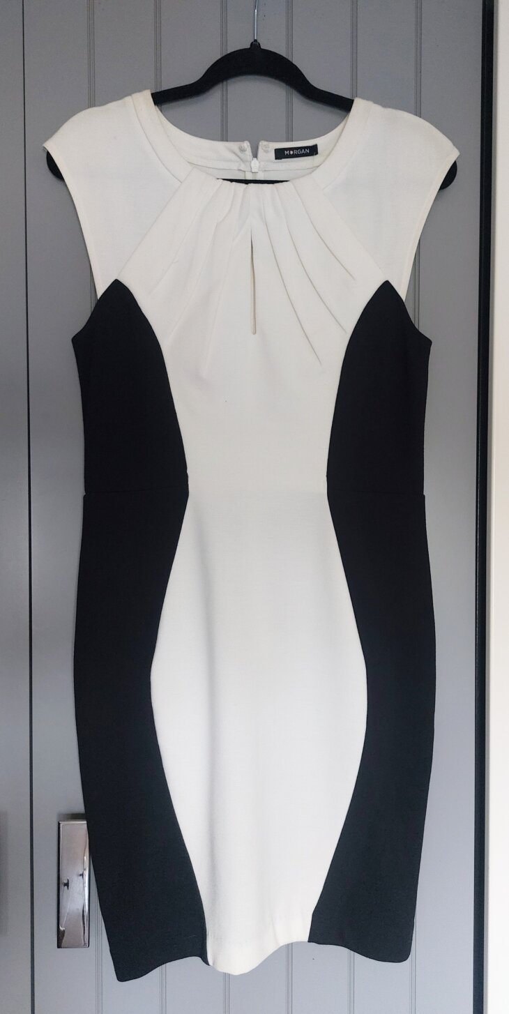 Morgan Robe blanc/noir