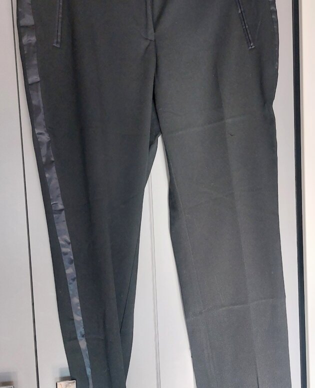 Pantalon noir style smoking