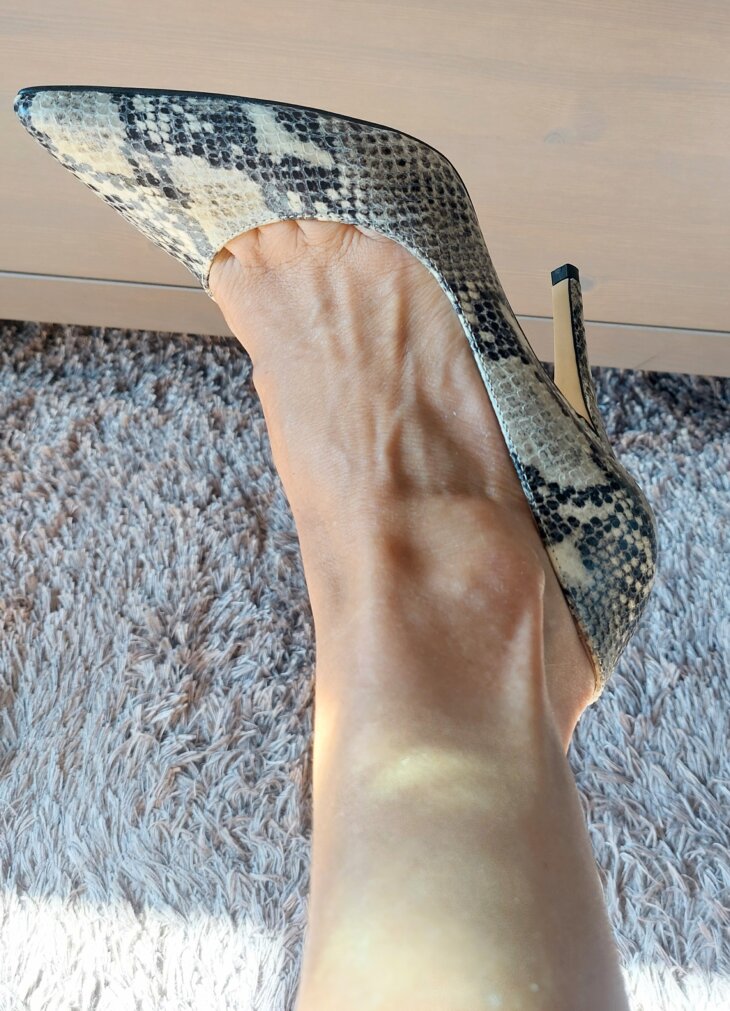 Escarpins Python