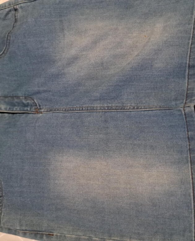 Jupe courte jeans