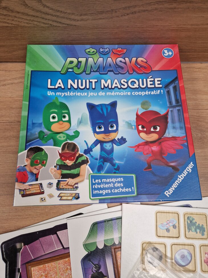 Jeu Pyjamasks - La nuit masquée - Ravensburger