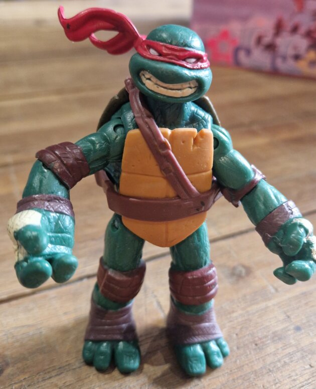 Tortue Ninja Raphael +/-11cm