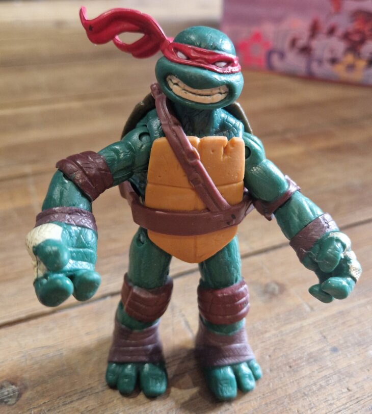 Tortue Ninja Raphael +/-11cm
