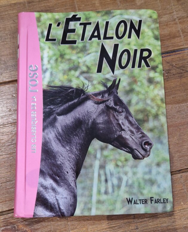 Livre "L'Etalon noir - n°1" Bibliothèque rose - neuf