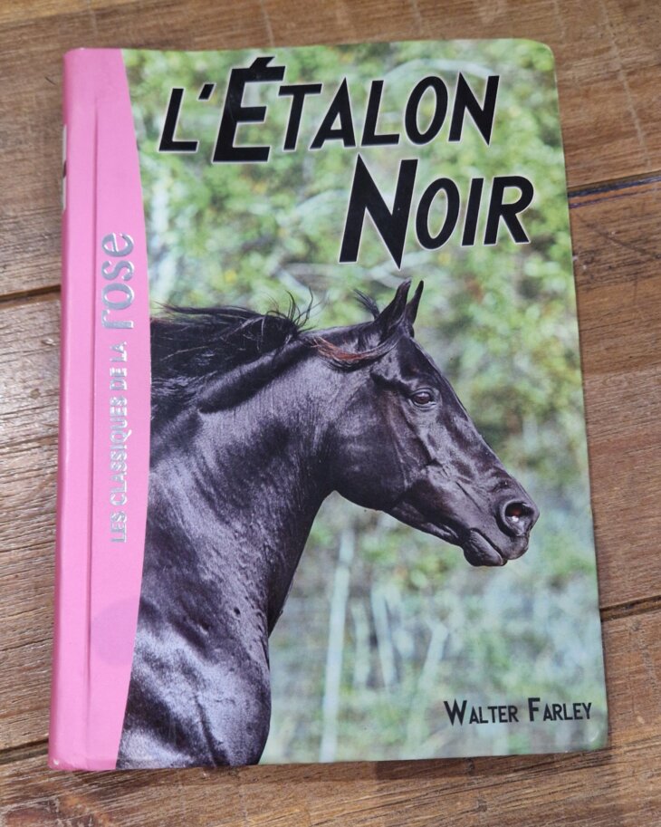 Livre "L'Etalon noir - n°1" Bibliothèque rose - neuf