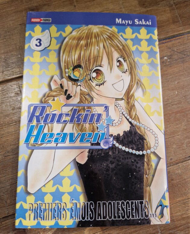 Manga "Rockin' Heaven n°3 - premiers émois adolescents" - neuf