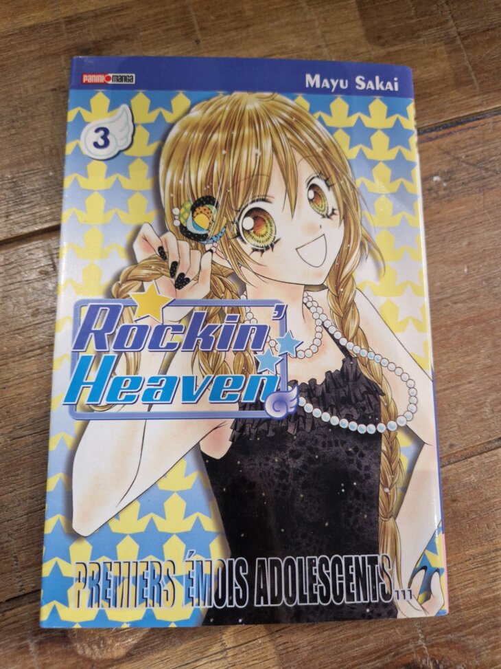 Manga "Rockin' Heaven n°3 - premiers émois adolescents" - neuf