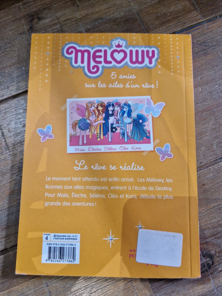 Livre "Melowy n° 1 : Le rêve se réalise" - neuf - Image 2