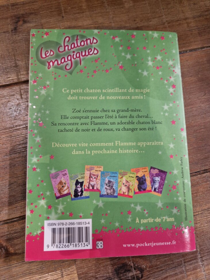 Livre "Les chatons magiques n°8 : au concours d'équitation" - neuf - Image 2