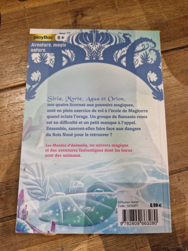 Livre "Les mondes d'Animalia n°3 : Les licornes de Magiterre" - neuf - Image 2
