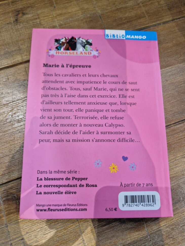 Livre "Horseland - Marie à l'épreuve" - neuf - Image 2