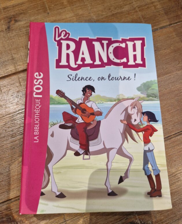 Livre "Le Ranch 6 : Silence, on tourne" Bibliothèque rose - neuf