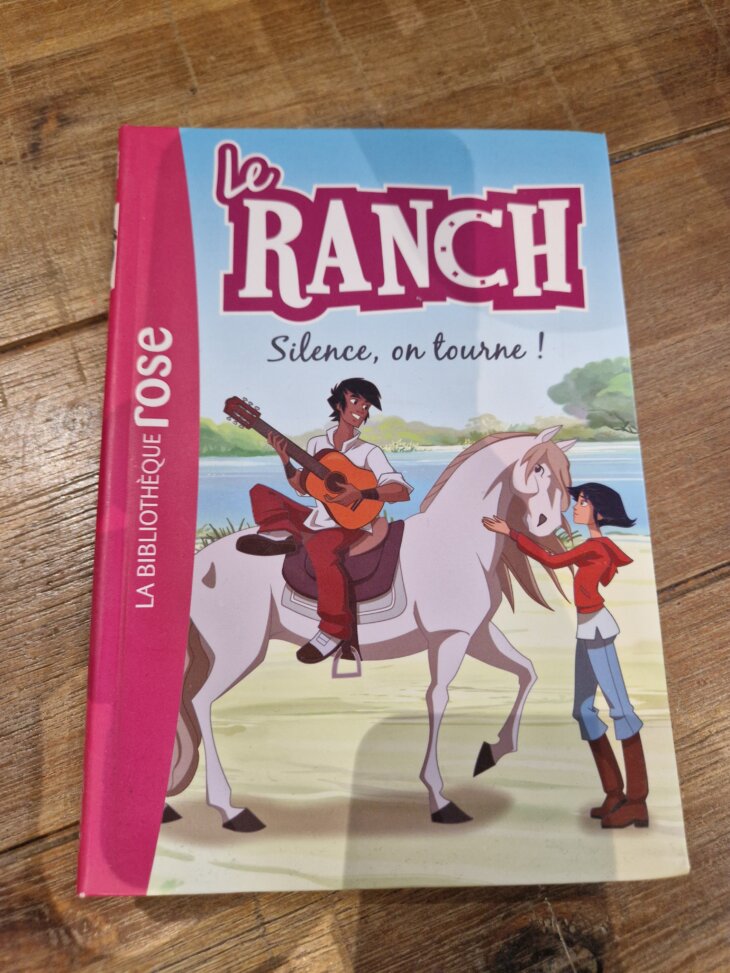 Livre "Le Ranch 6 : Silence, on tourne" Bibliothèque rose - neuf