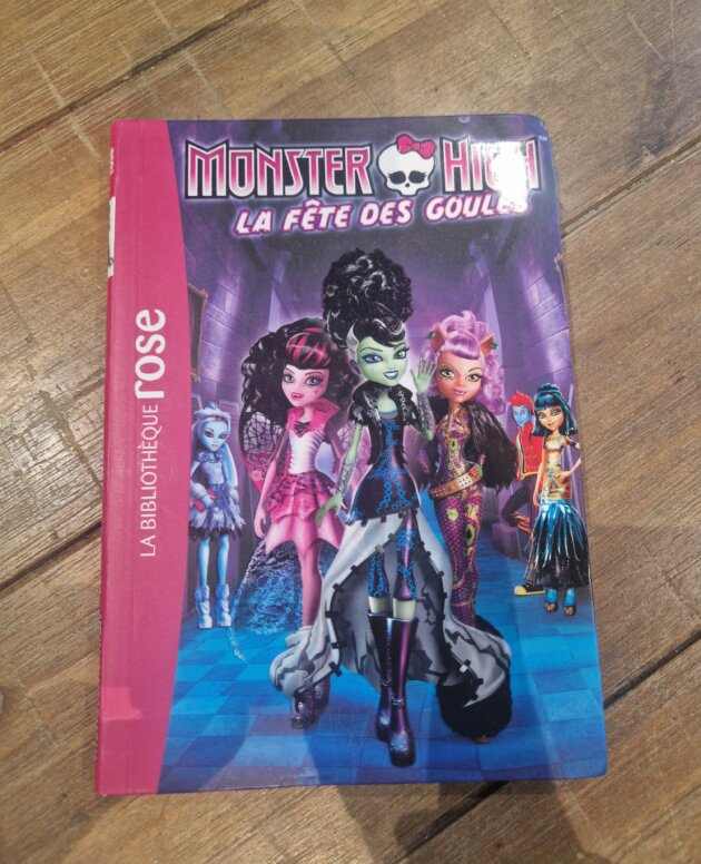 Livre "Monster High - La fête des goules n°1" Bibliothèque rose - neuf