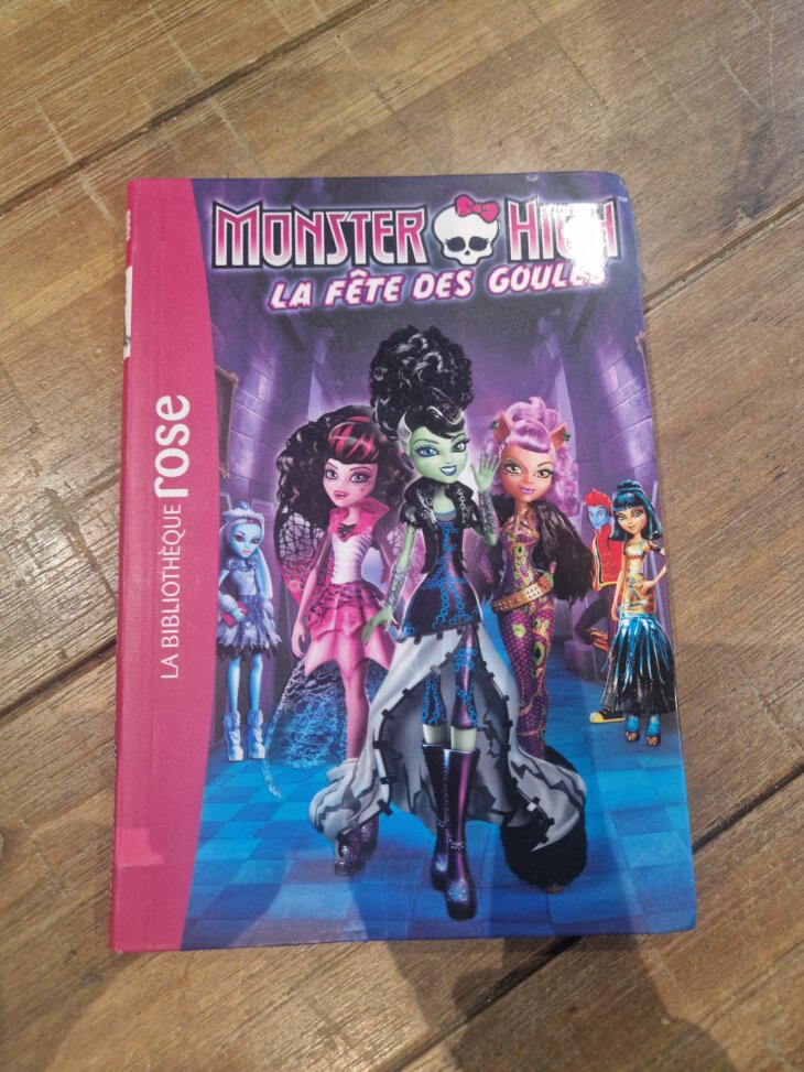 Livre "Monster High - La fête des goules n°1" Bibliothèque rose - neuf