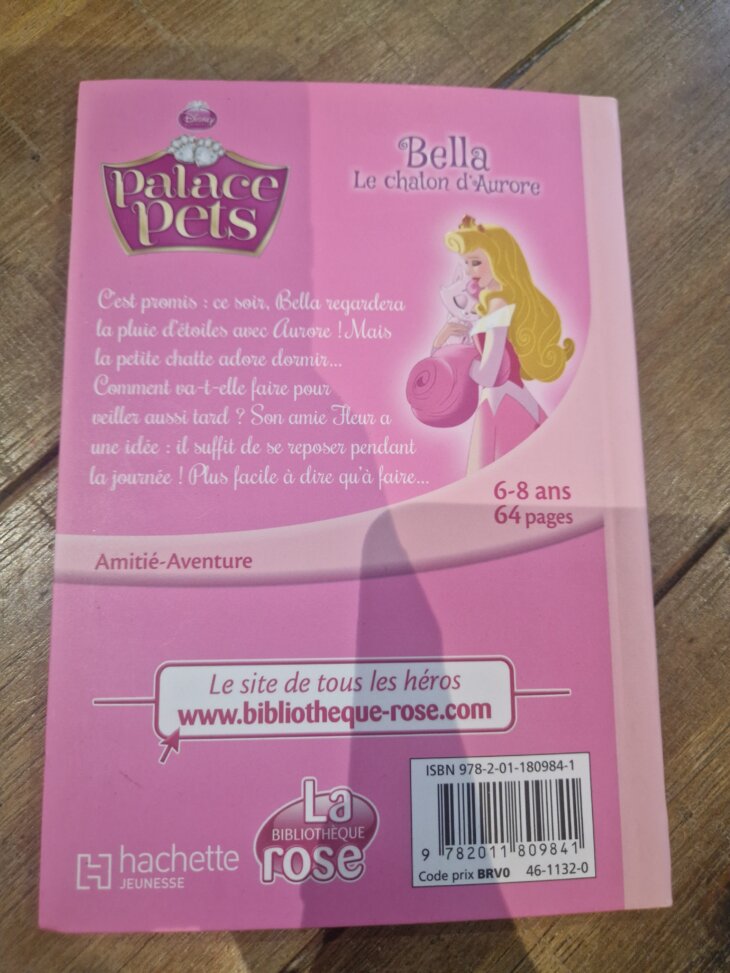 Livre "Palace Pets - Bella, le chaton d'Aurore" Bibliothèque rose - neuf - Image 2