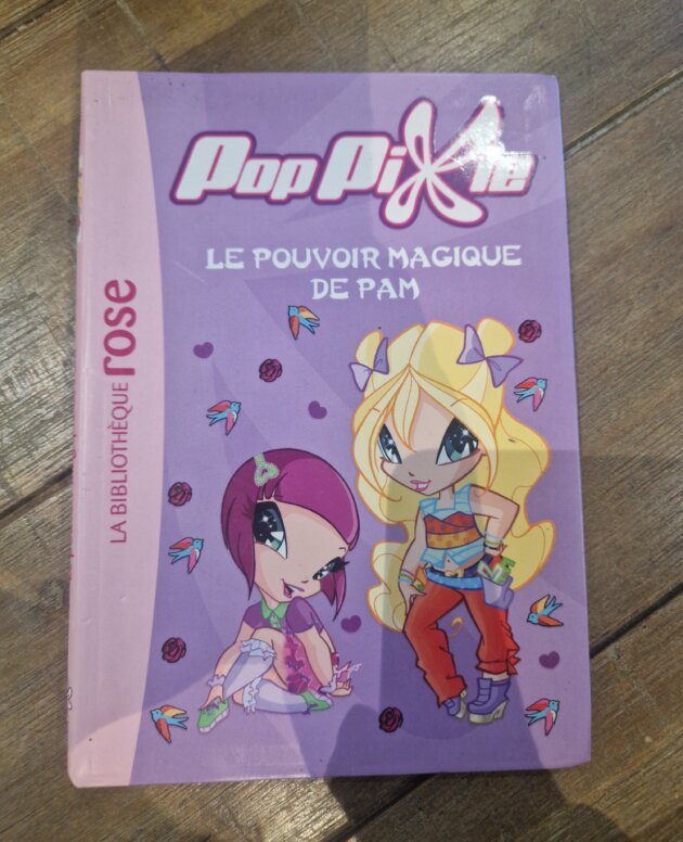 Livre "Pop Pixie - Le pouvoir magique de Pam - n°2" Bibliothèque rose - neuf