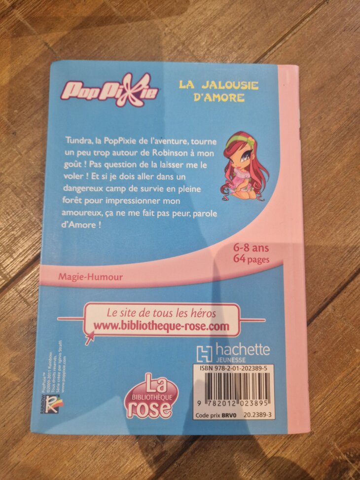 Livre "Pop Pixie - La jalousie d'Amore - n°5" Bibliothèque rose - neuf - Image 2
