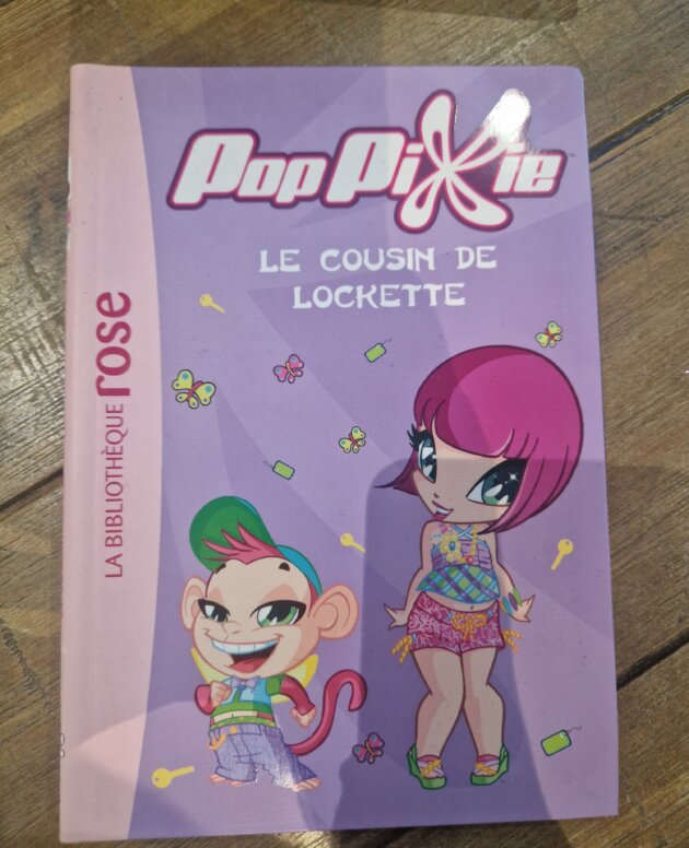 Livre "Pop Pixie - Le cousin de Lockette - n°8" Bibliothèque rose - neuf