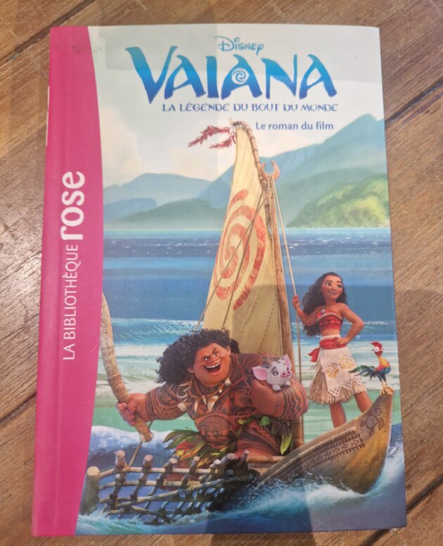 Livre "Vaiana - La légende du bout du monde" Bibliothèque rose - neuf