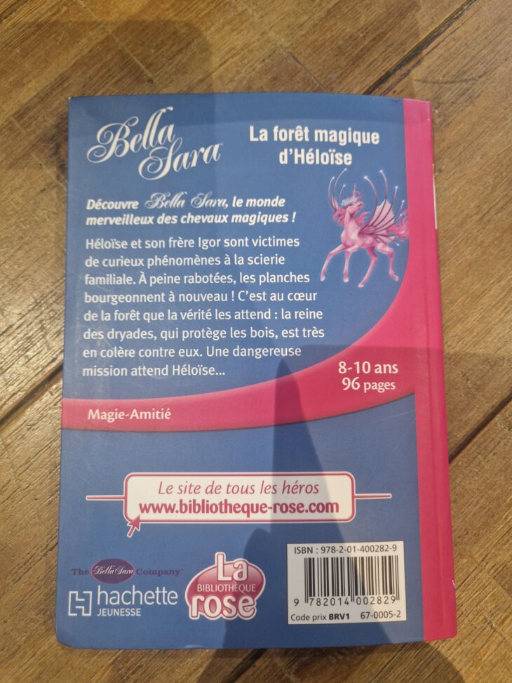 Livre "Bella Sara - La forêt magique d'Héloïse n°18" Bibliothèque rose - neuf - Image 2