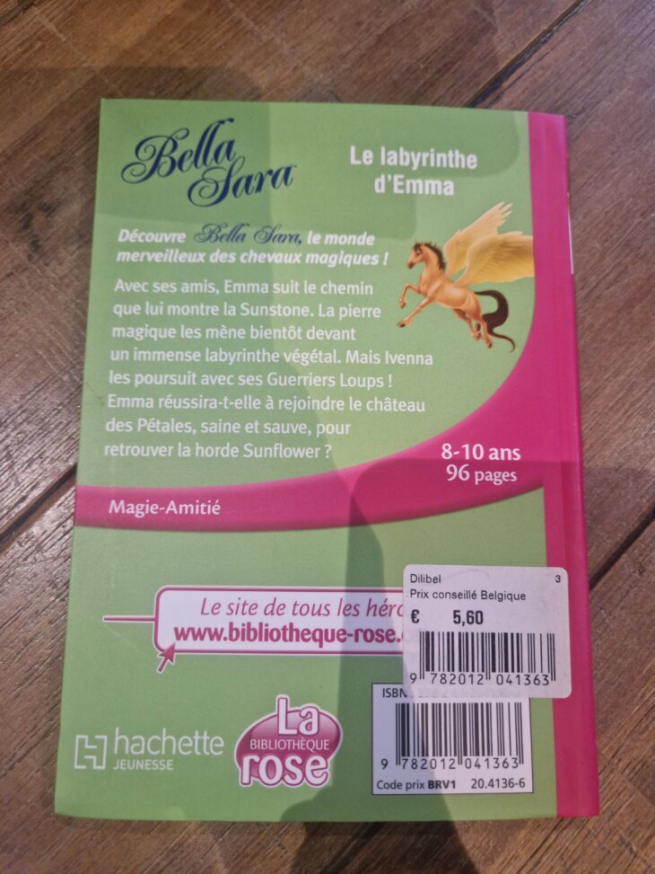 Livre "Bella Sara - Le labyrinthe d'Emma n°13" Bibliothèque rose - neuf - Image 2