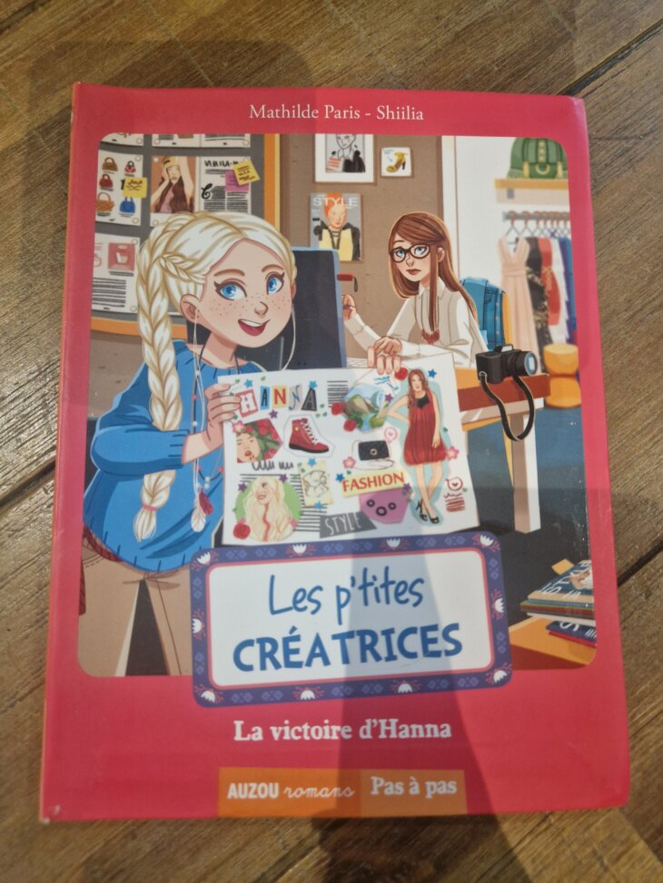 Livre "Les p'tites créatrices - La victoire d'Hanna n°9" - neuf