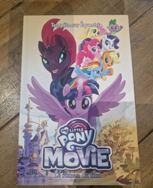 Livre "My Little Pony The Movie - Tempête sur Equestria" - neuf