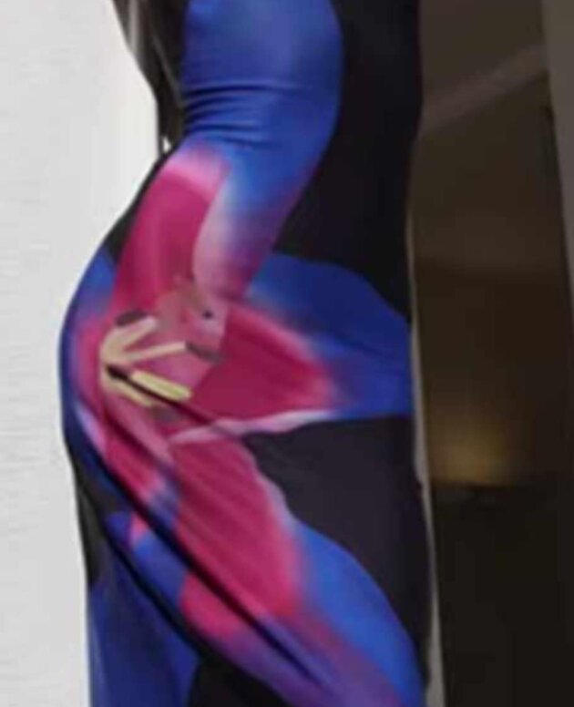 Longue robe d'été