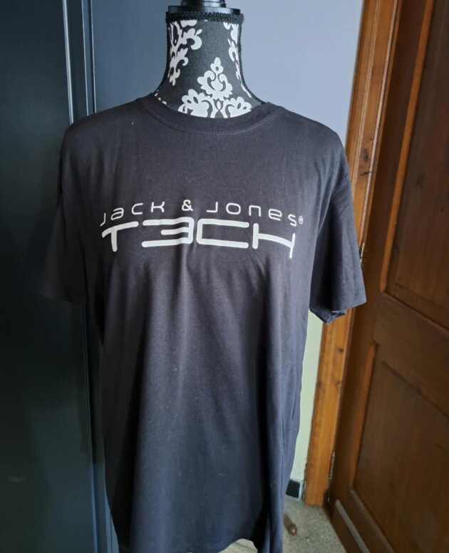 T'Shirt Jack & Jones noir homme