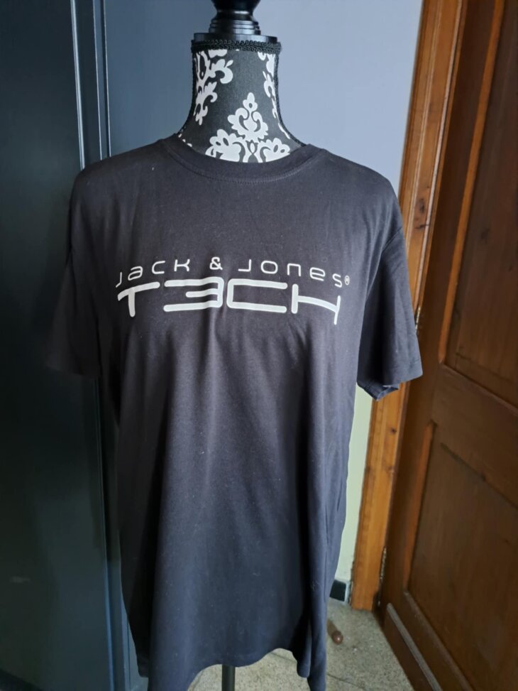 T'Shirt Jack & Jones noir homme