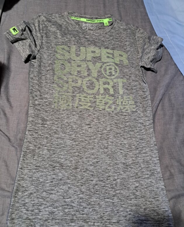 T'Shirt Superdry Sport gris S