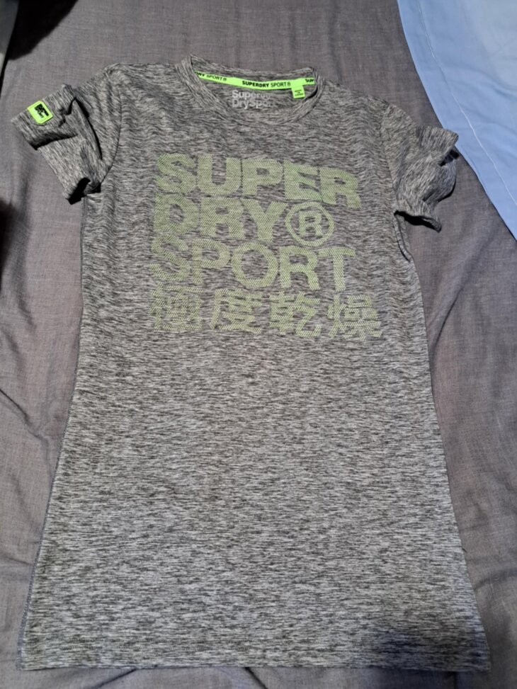 T'Shirt Superdry Sport gris S