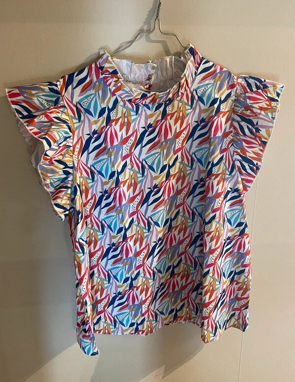 blouse colorée taille 42