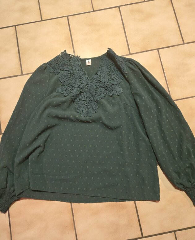 Chemisier vert xl