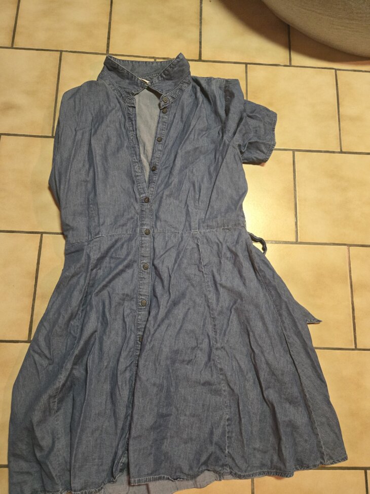Robe en jeans 44