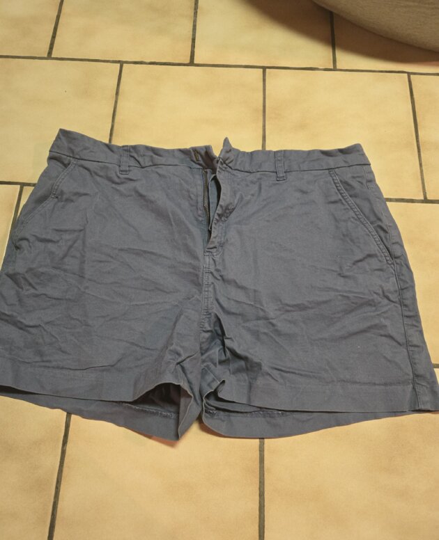 Short bleu camaïeu 46