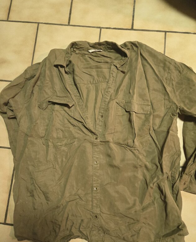Chemise kaki camaïeu xl