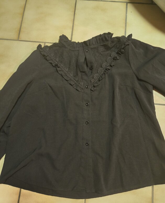 Chemise noir xl