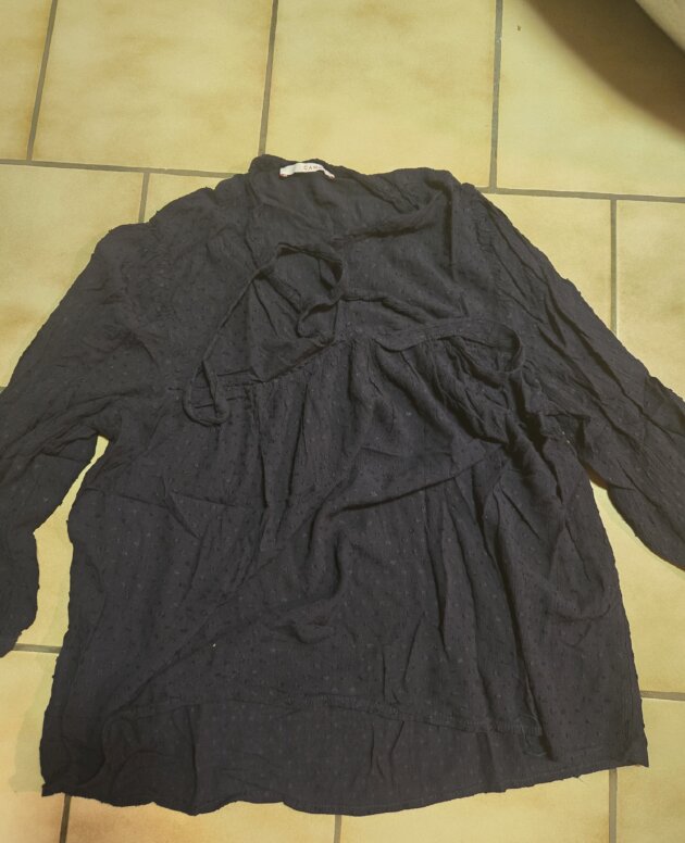 Chemise bleu camaïeu 42
