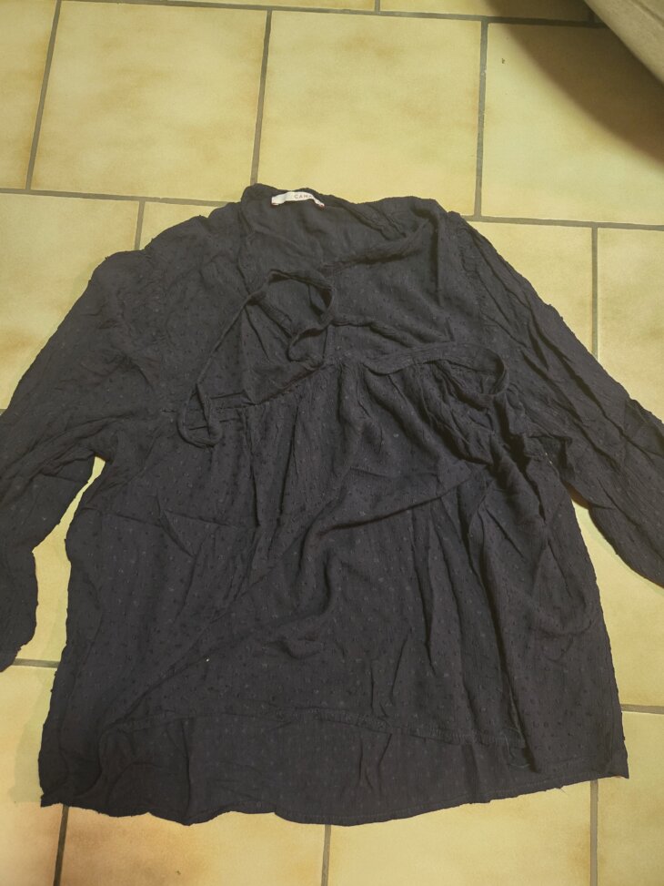 Chemise bleu camaïeu 42