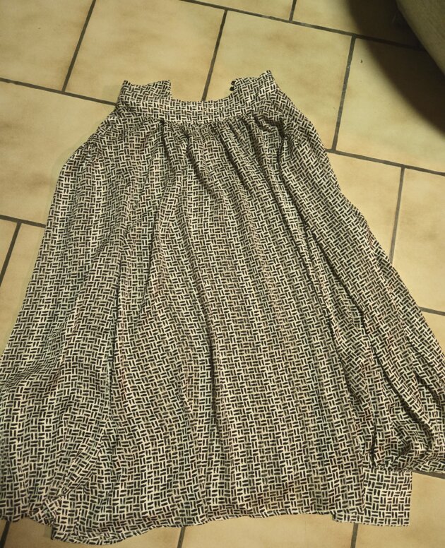 Chemise blanche et noir xl