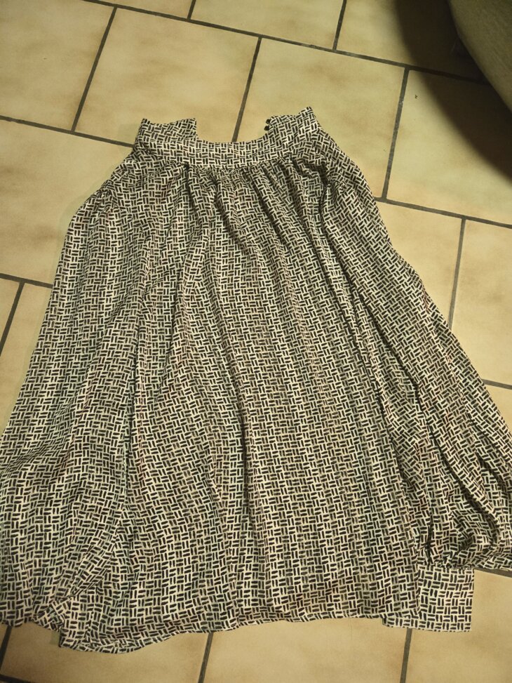 Chemise blanche et noir xl