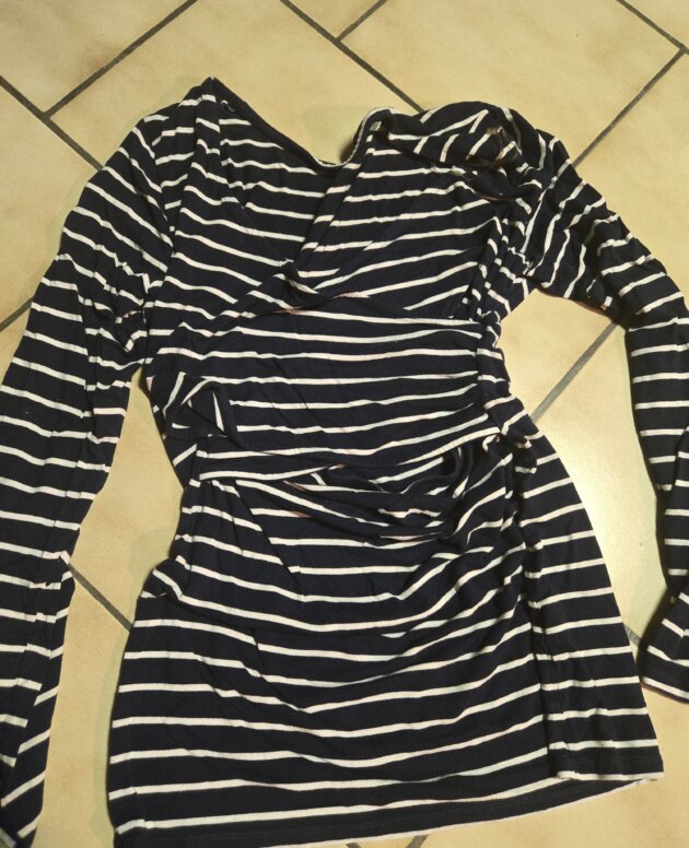 Tshirt ligne longue manche d allaitement L