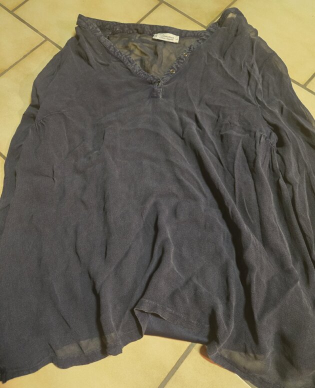 Chemise grossesse bleu L premaman