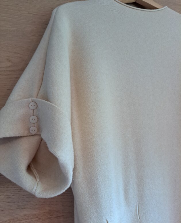 Robe pull beige taille unique neuve