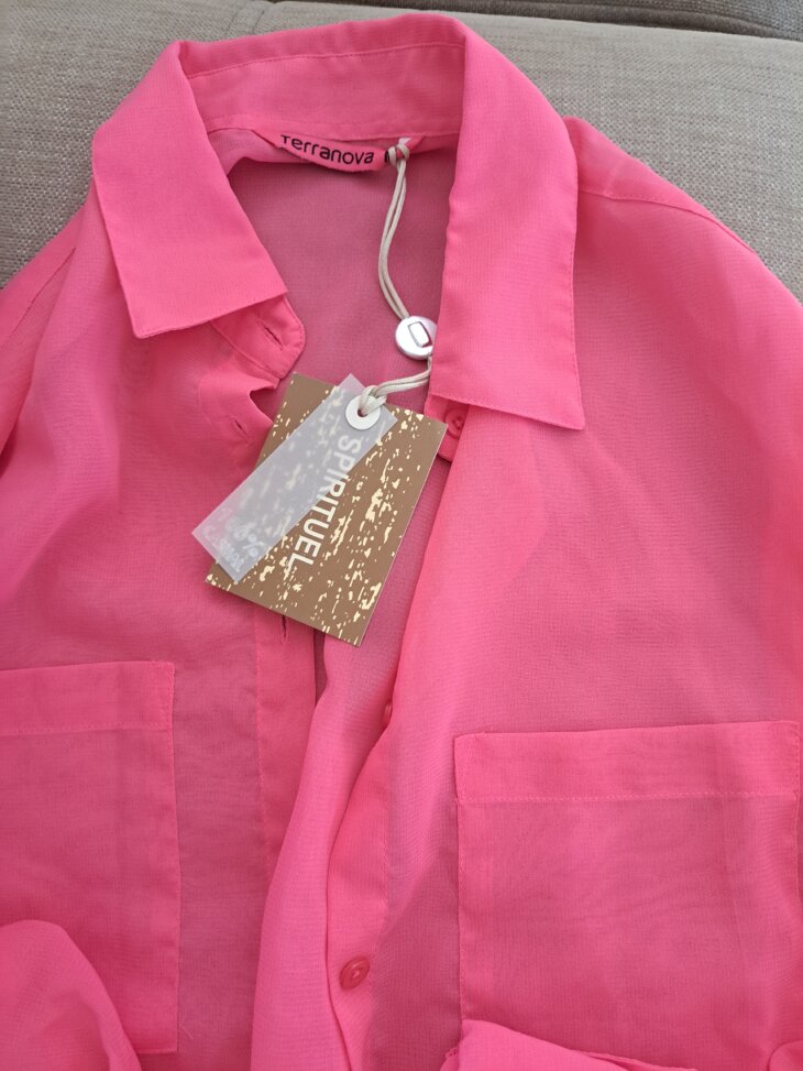 Chemisier fushia Terranova